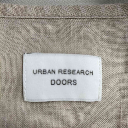 アーバンリサーチドアーズ URBAN RESEARCH DOORS リネン フレンチ ノーカラー プルオーバー レディース ONE SIZE