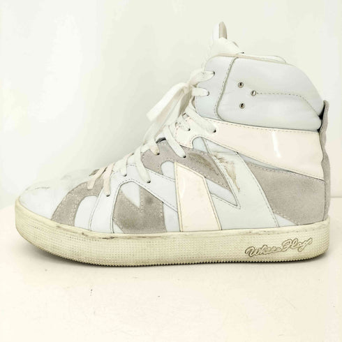 White Flags Henri Smooth Leather ハイカットスニーカー メンズ