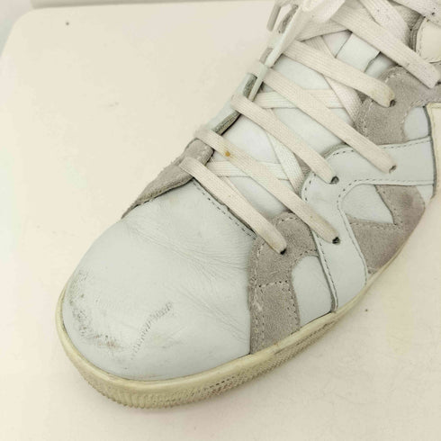 White Flags Henri Smooth Leather ハイカットスニーカー メンズ