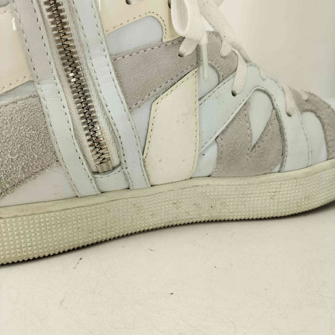 White Flags Henri Smooth Leather ハイカットスニーカー メンズ