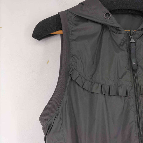 アディダス adidas ナイロンジップアップフーデッドベスト レディース JPN:XL