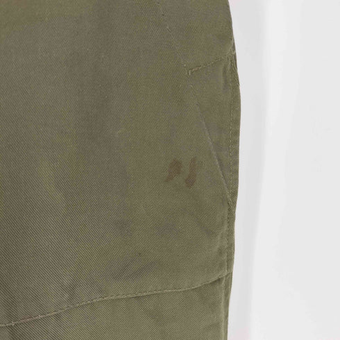 BRITISH MILITARY イギリス軍 LIGHTWEIGHT OPTIジッパー ファティーグパンツ ベイカーパンツ メンズ LEG/75 WAIST/76 SEAT/92