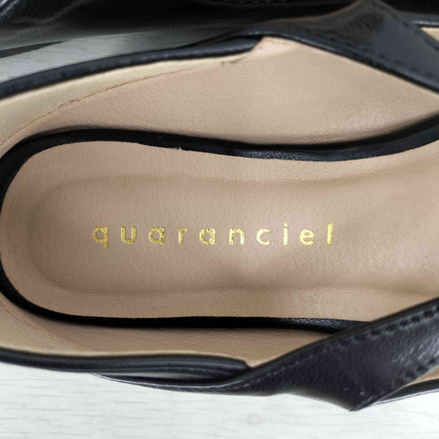シップス SHIPS quaranciel 25ss リボン ポインテッド トゥ フラット シューズ レディース JPN:24