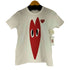 プレイコムデギャルソン PLAY COMME des GARCONS フロントプリント S/S Tシャツ レディース JPN:M