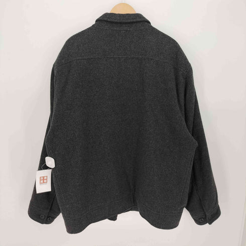 ギャップ Gap 00s OLD 裏地キルティング ウール ジップアップ ジャケット メンズ import:XXL