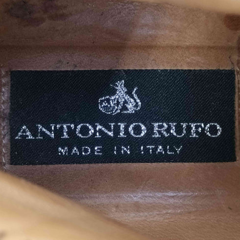 ANTONIO RUFO イタリア製 ダブルモンク レザー ブーツ メンズ 39