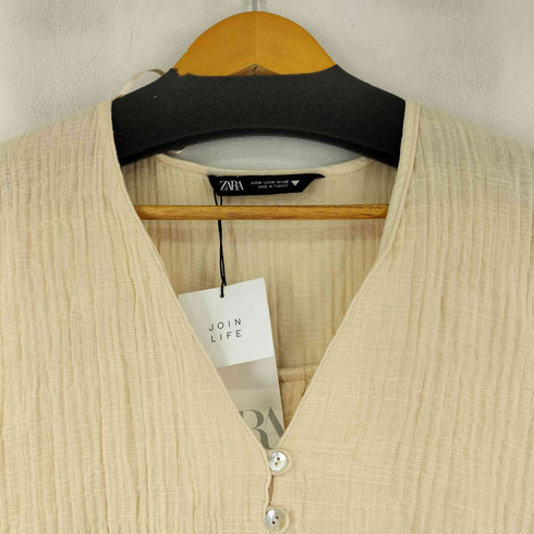ザラ ZARA Butter Top レディース import:M