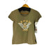 アルマーニジーンズ ARMANI JEANS フロントプリント S/S Tシャツ レディース EUR:42