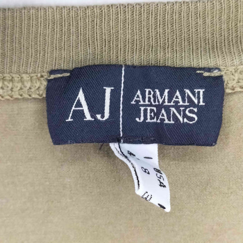 アルマーニジーンズ ARMANI JEANS フロントプリント S/S Tシャツ レディース EUR:42