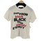 ブラックコムデギャルソン BLACK COMME des GARCONS from black to eternity フロントプリントTee メンズ JPN:M