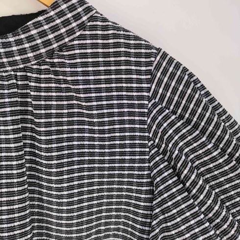 プロポーションバイボディードレッシング PROPORTION BODY DRESSING バルーンスリーブチェックブラウス レディース JPN:M