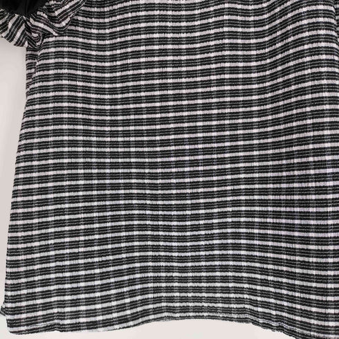 プロポーションバイボディードレッシング PROPORTION BODY DRESSING バルーンスリーブチェックブラウス レディース JPN:M