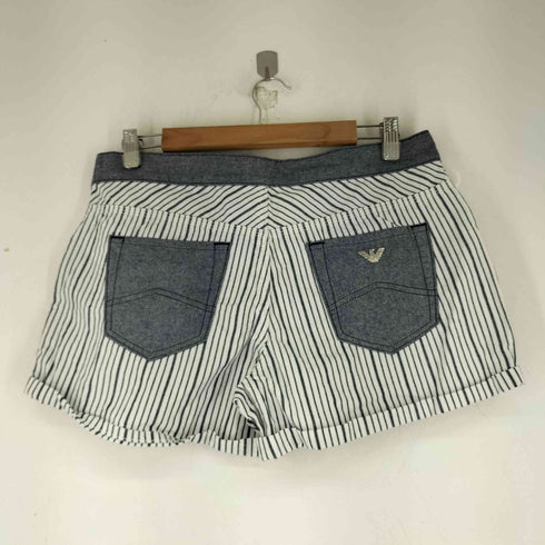 アルマーニジーンズ ARMANI JEANS ストライプショーツ レディース 28