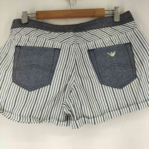 アルマーニジーンズ ARMANI JEANS ストライプショーツ レディース 28