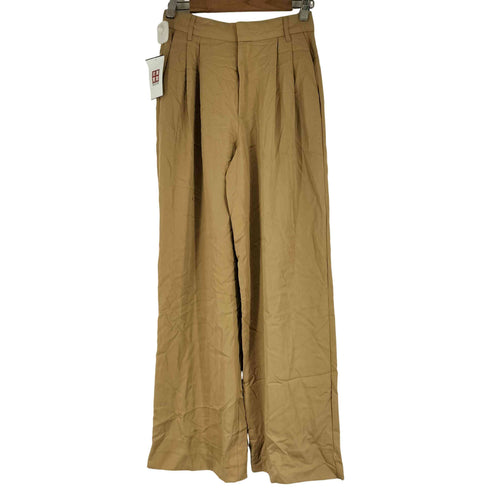 ザラ ZARA Pleaded Wide Leg Pants レディース JPN:XS