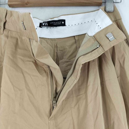 ザラ ZARA Pleaded Wide Leg Pants レディース JPN:XS