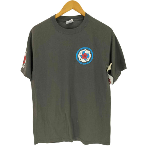 ポートアンドカンパニー PORT and COMPANY 両面プリントクルーネックTシャツ サークル 12術 メンズ JPN:M