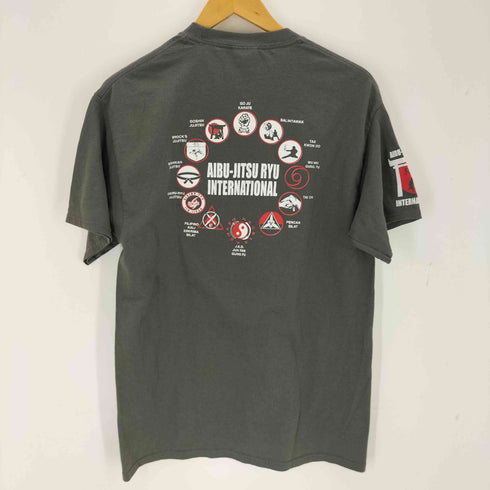 ポートアンドカンパニー PORT and COMPANY 両面プリントクルーネックTシャツ サークル 12術 メンズ JPN:M
