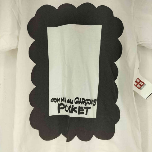 コムデギャルソン COMME des GARCONS POCKET フロントプリント S/S Tシャツ レディース JPN:L