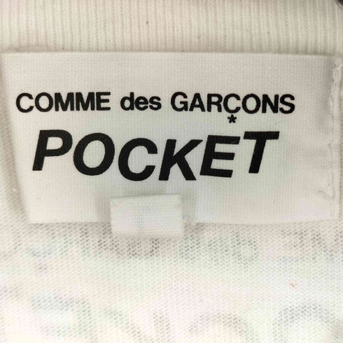 コムデギャルソン COMME des GARCONS POCKET フロントプリント S/S Tシャツ レディース JPN:L