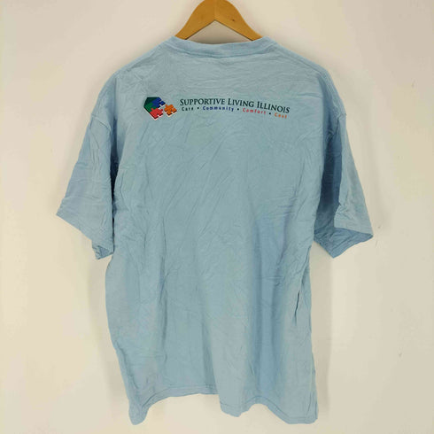 ギルダン GILDAN 企業 両面プリントクルーネックTシャツ メンズ JPN:XL