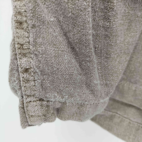 グラミチ GRAMICCI 90S USA製 HEMP リネン ロゴ刺繍 ショーツ メンズ JPN:S