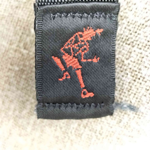 グラミチ GRAMICCI 90S USA製 HEMP リネン ロゴ刺繍 ショーツ メンズ JPN:S