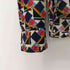 ザラ ZARA L/S レーヨン100% 総柄ブラウス レディース import:XS