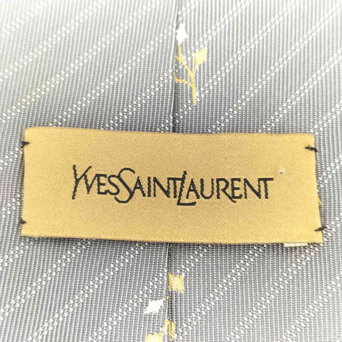 イヴサンローラン Yves Saint Laurent 総柄ネクタイ メンズ