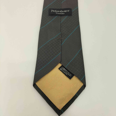 イヴサンローラン Yves Saint Laurent レジメンタルネクタイ メンズ