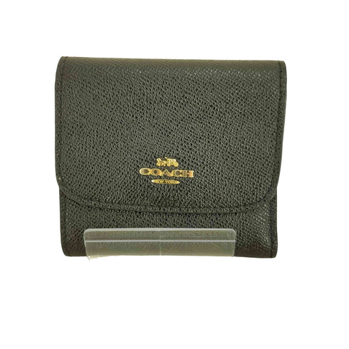 コーチ COACH グレインレザースモールウォレット 3つ折り財布 レディース