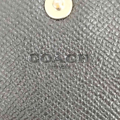コーチ COACH グレインレザースモールウォレット 3つ折り財布 レディース