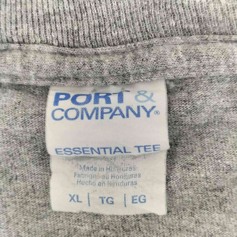 ポートアンドカンパニー PORT and COMPANY 企業プリントクルーネックTシャツ メンズ JPN:XL