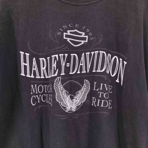 ハーレーダビッドソン HARLEY-DAVIDSON 00s 両面プリント S/S Tシャツ メンズ 2XL