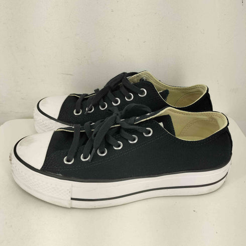 コンバース CONVERSE Chuck Taylor All Star Lift Unisex Siyah Platform Sneaker レディース JPN:24