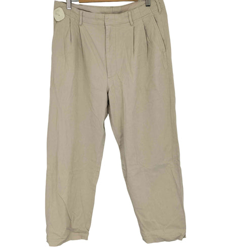 スティーブンアラン Steven Alan BRSH CTN 2PLEATED SLACKS-BOLD メンズ XL