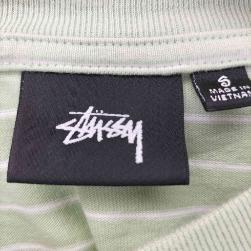 ステューシー Stussy Pin Striped Short-Sleeve Crew メンズ import:S