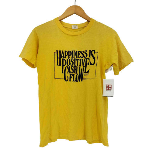 ベルトン BELTON 80S USA製 メッセージ Tシャツ 袖&裾シングル メンズ import:S