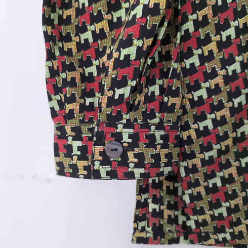 ロータス LOTUS L/S 犬柄 タンクトップ シャツセットアップ レディース