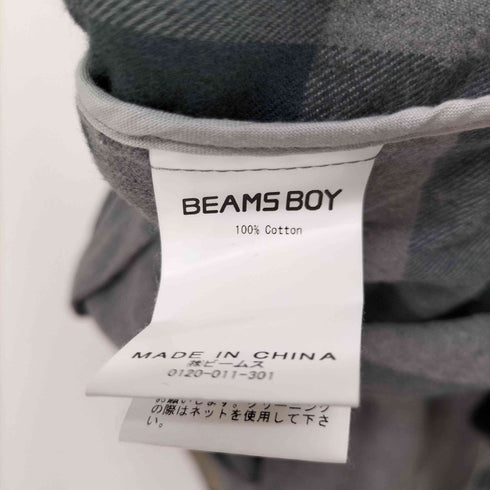 ビームスボーイ BEAMS BOY ビッグタータンチェックスカート レディース