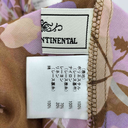グレースコンチネンタル GRACE CONTINENTAL 花柄 レース ブラウス レディース