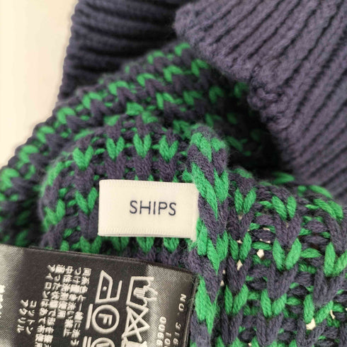 シップスフォーウィメン SHIPS for women 前後2WAY ジャカード プルオーバー レディース