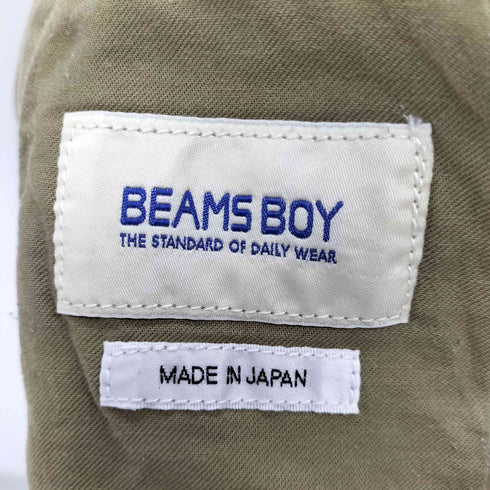 ビームスボーイ BEAMS BOY チノワイドイージーパンツ レディース