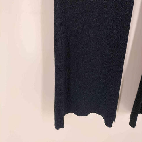 バッカ BACCA ポリエステルコットンラメ リブパンツ レディース JPN:36