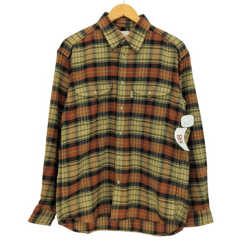 フォックスファイヤー foxfire チェック柄 ネルシャツ メンズ import:L