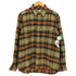 フォックスファイヤー foxfire チェック柄 ネルシャツ メンズ import:L