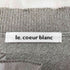 ルクールブラン le.coeur blanc シアーフリルニットプルオーバー レディース JPN:38