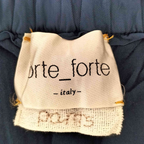 フォルテフォルテ forte forte イタリア製 コーデュロイイージーパンツ レディース JPN:1