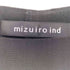 ミズイロインド mizuiro ind ダブルヘム ノースリーブ ワンピース レディース