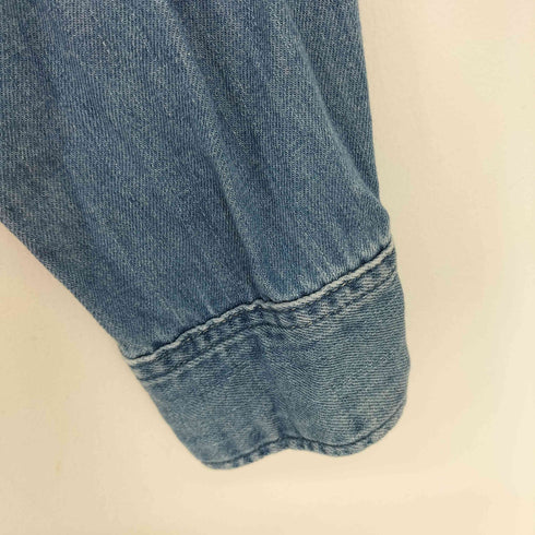 エドウィン EDWIN ワーク L/S デニムシャツ メンズ JPN:L